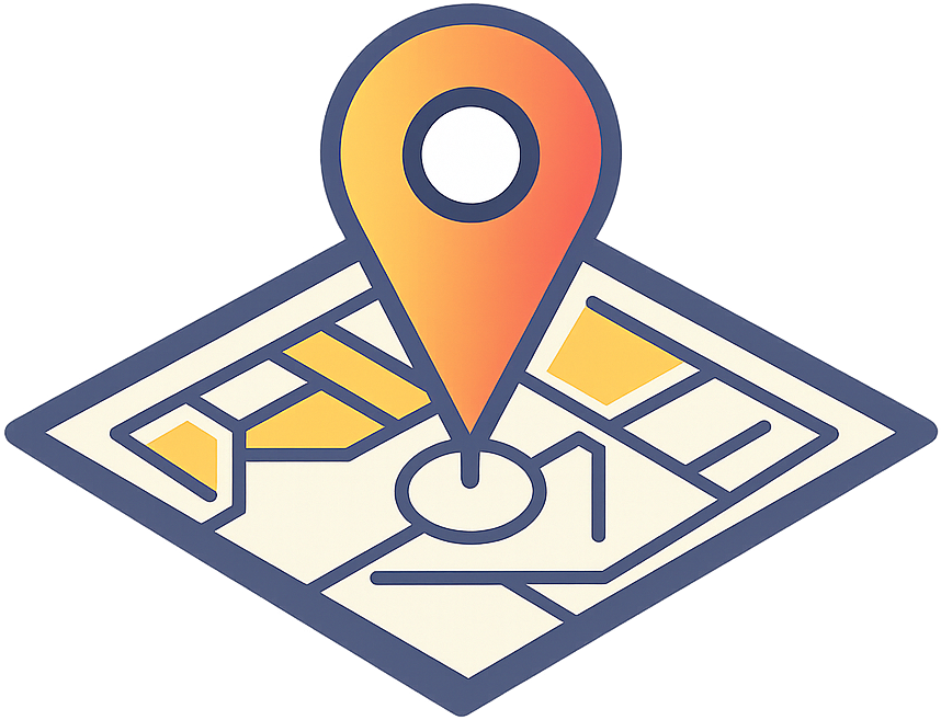 Foodible Map and Pin Logo